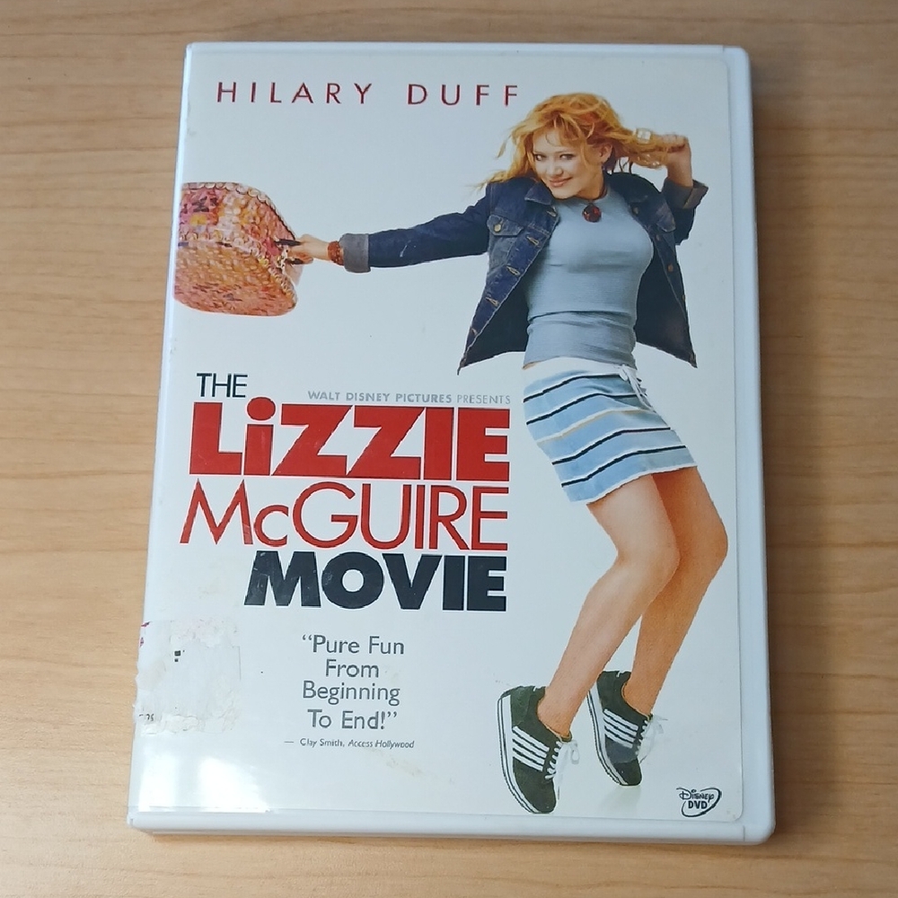 Disney The Lizzie McGuire Movie DVD - Red, Blue, White